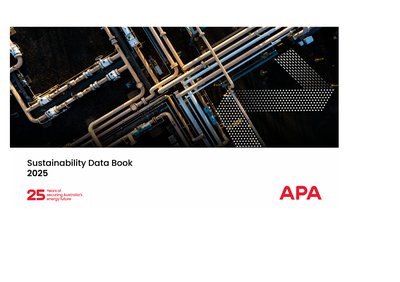 APA Group 2025 Sustainability Data Book