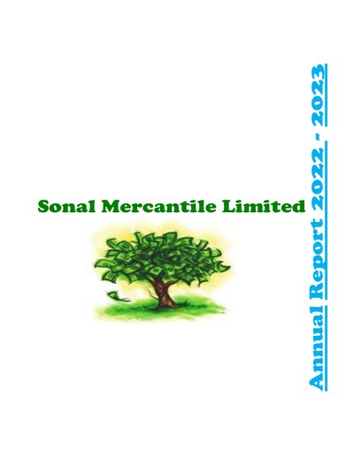 Sonal Mercantile Ltd 2023 Annual Report