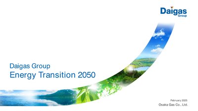 Osaka Gas Co Ltd 2025 Energy Transition 2050
