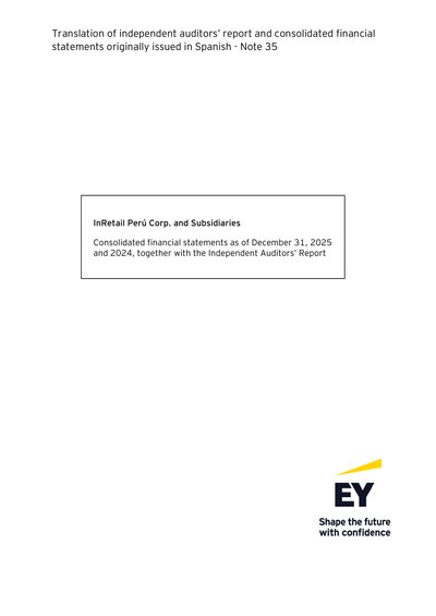 InRetail Peru Corp 2025 Consolidated Financial Statements