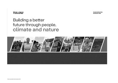 Tullow Oil PLC 2025 Sustainability Data Workbook