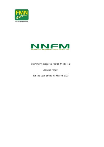 Northern Nigeria Flour Mills PLC 2025 Annual Report