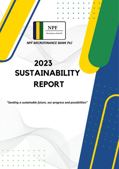 NPF Microfinance Bank PLC 2023 Sustainability Report