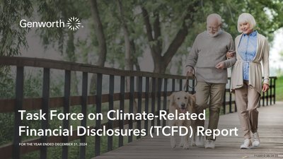 Genworth Financial Inc 2024 Task Force on Climate-Related Financial Disclosures (TCFD) Report